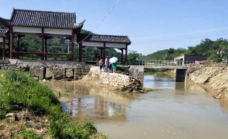 黔西縣甘棠鎮大寨村蔬菜大棚基地龍潭河河道清淤工程